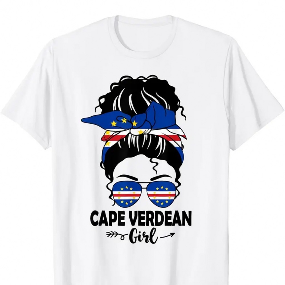 Cape Verdean Girl Graphic T-Shirt